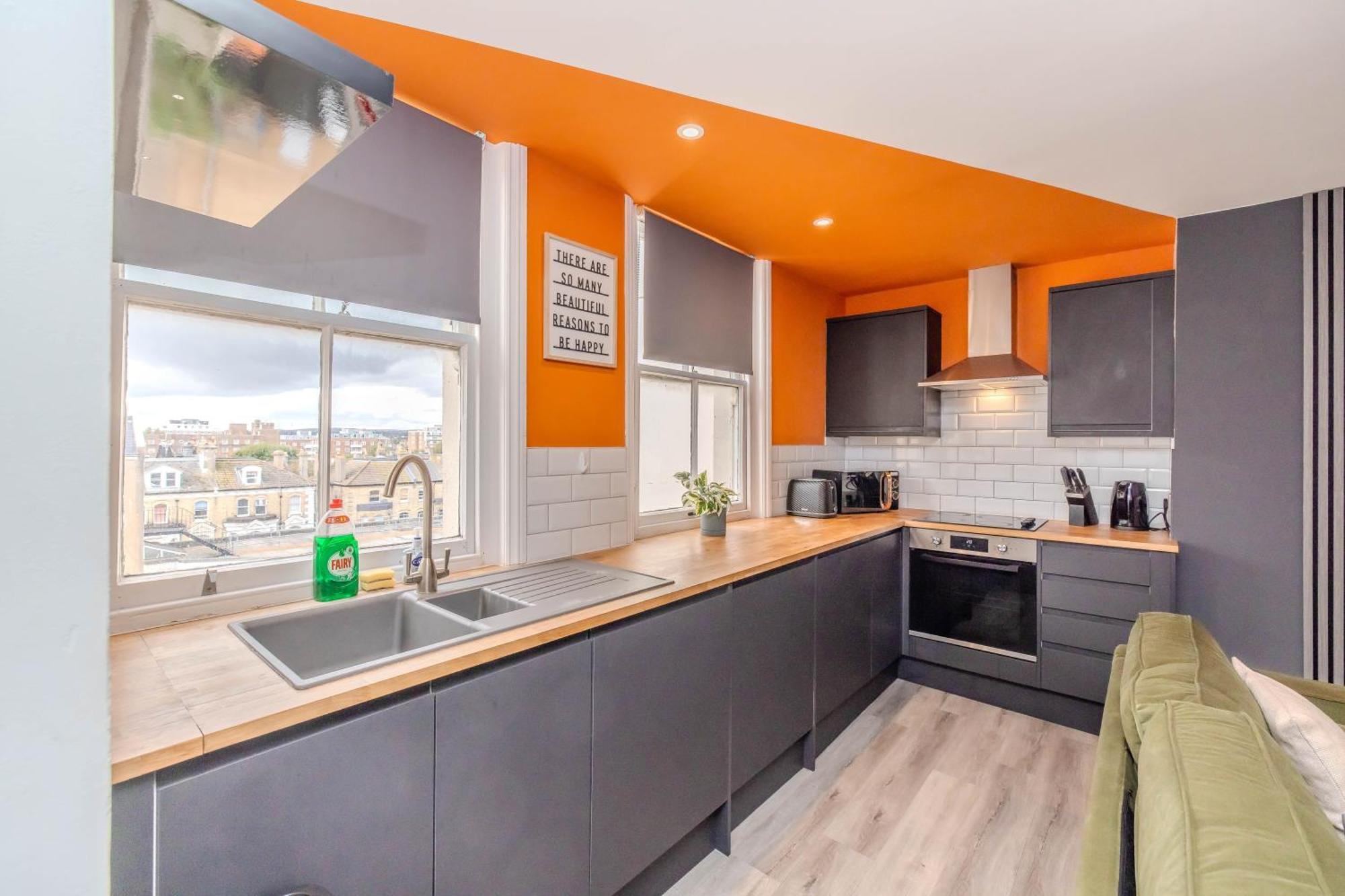 Luxe City Living L 2-Bedroom Flat With Free Parking Μπράιτον Εξωτερικό φωτογραφία